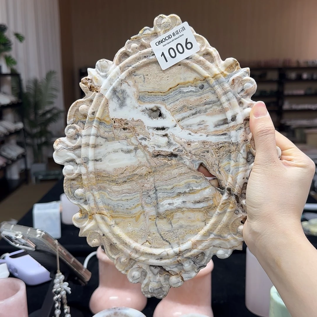 提拉米苏花边盘1006