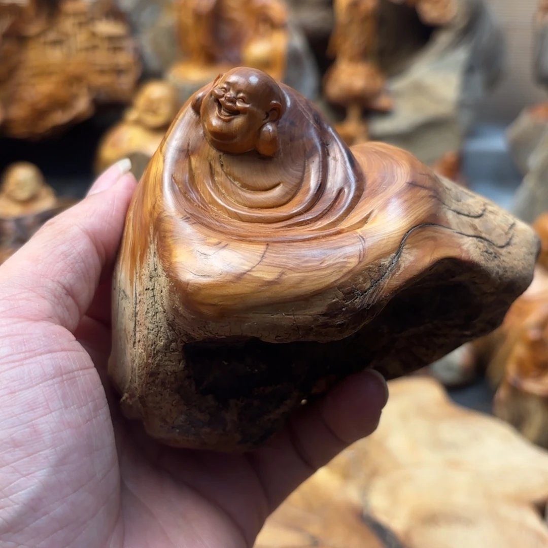 柏木太行崖柏手工雕刻