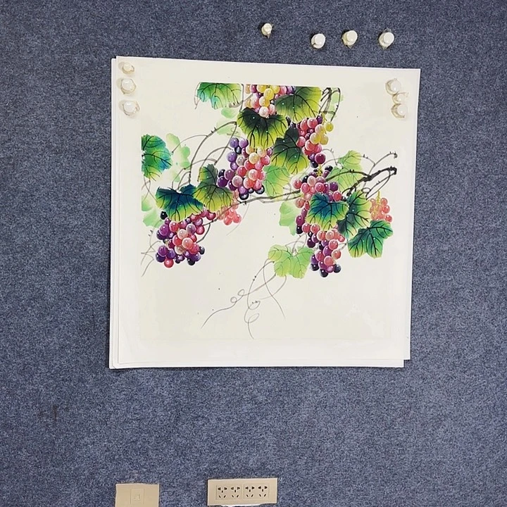国画国画花鸟画作品