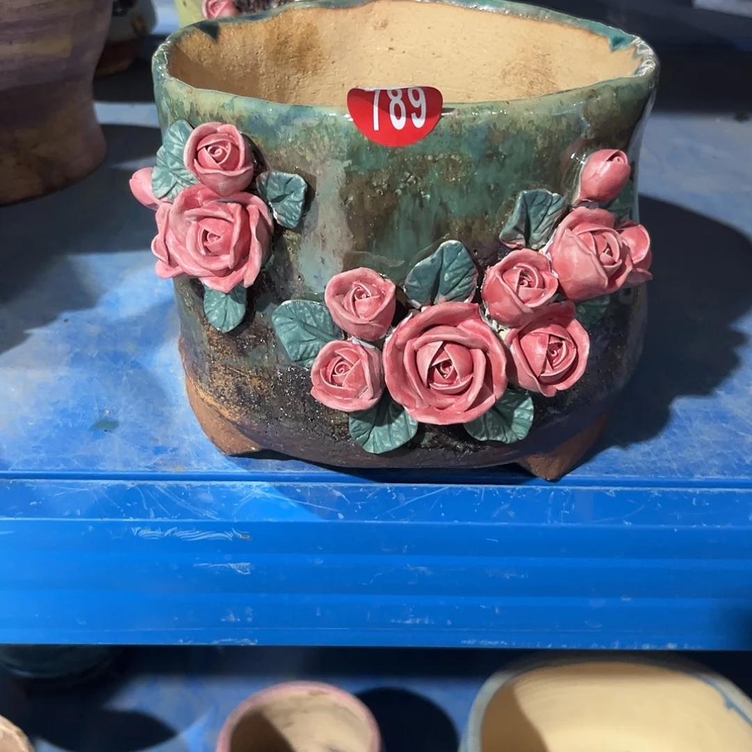 789 号陶然花器手工花盆
