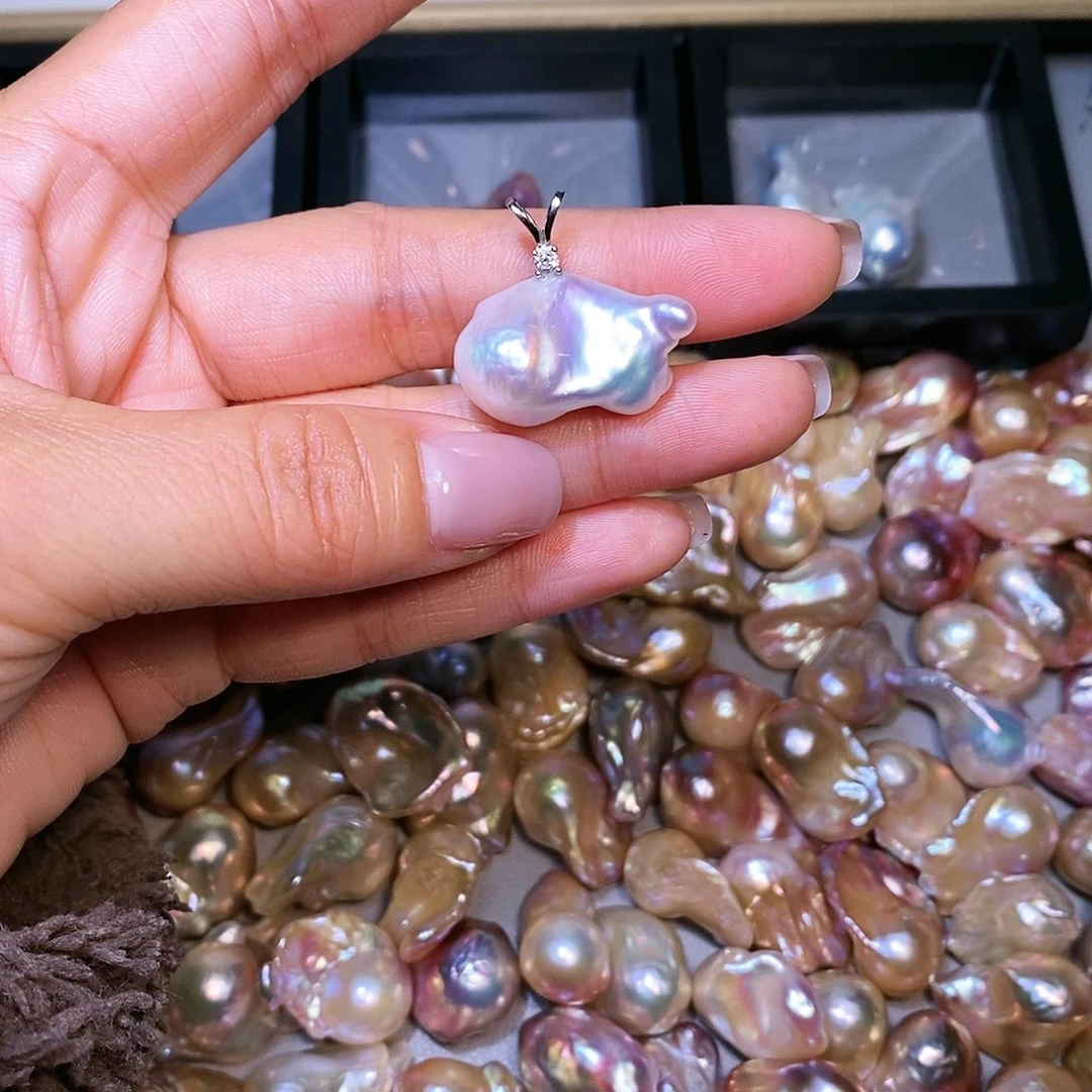 【闪购商品】淡水珍珠吊坠未镶嵌