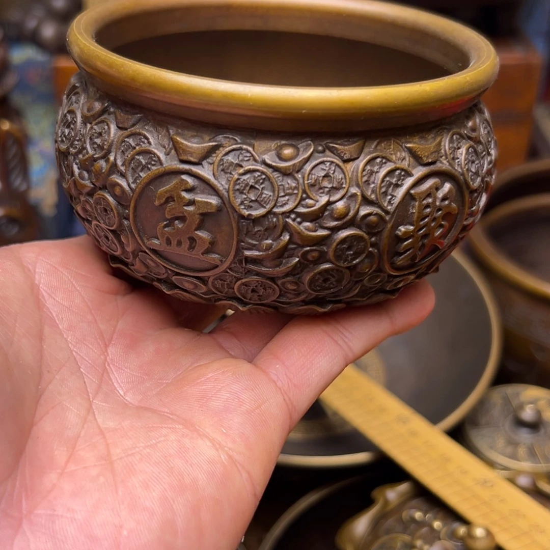 精美铜器，点击下单