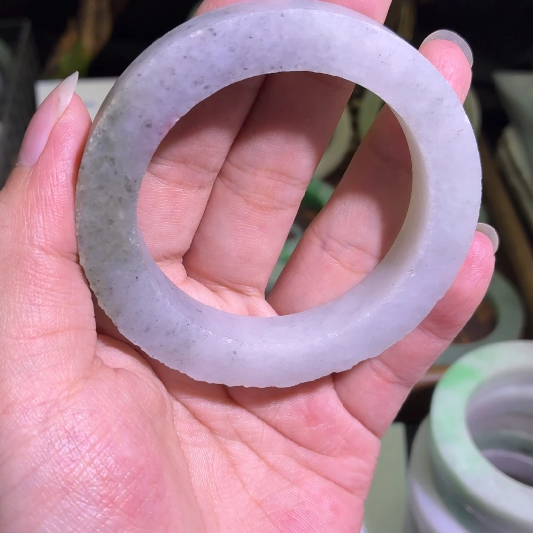 定制翡翠未镶嵌缅甸翡翠A货手镯毛胚定制