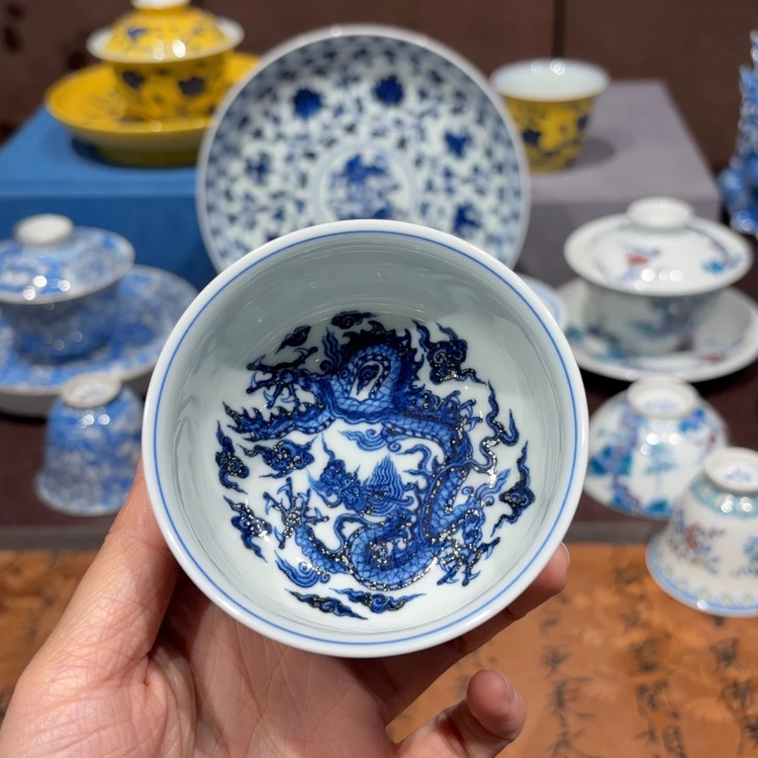 瓷片景德镇纯手工手绘