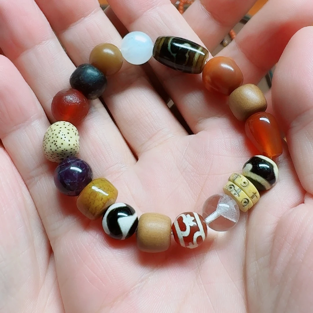 玛瑙/玉髓未镶嵌手链