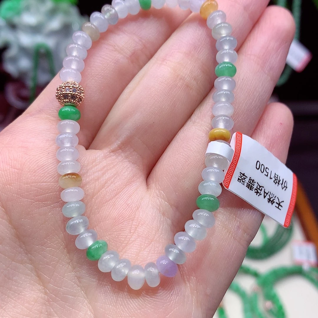 项链未镶嵌翡翠翡翠