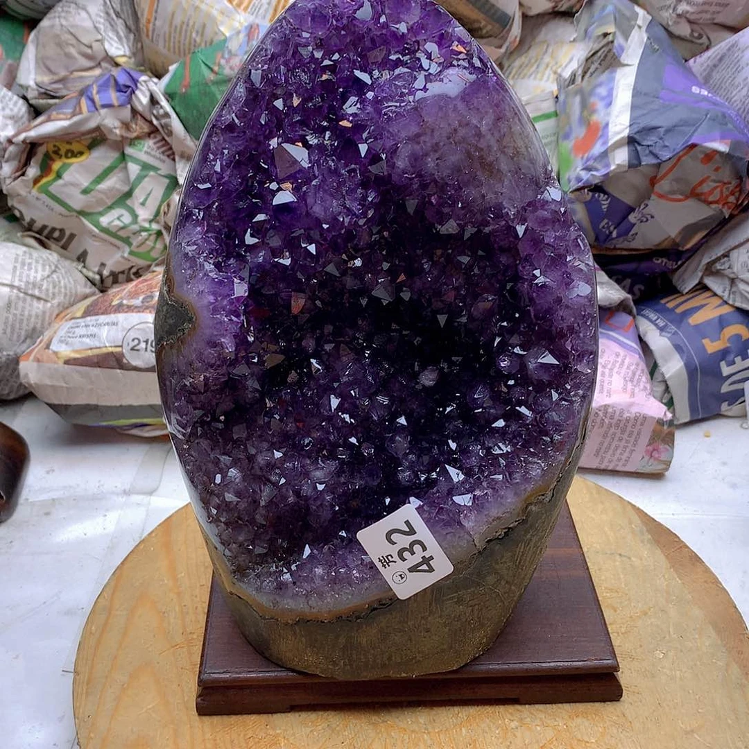 紫晶大型摆件（非配饰）未镶嵌