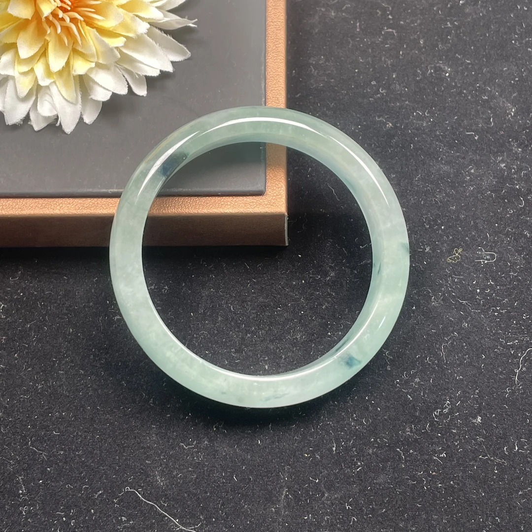 A0203正圈59圈口翡翠手镯