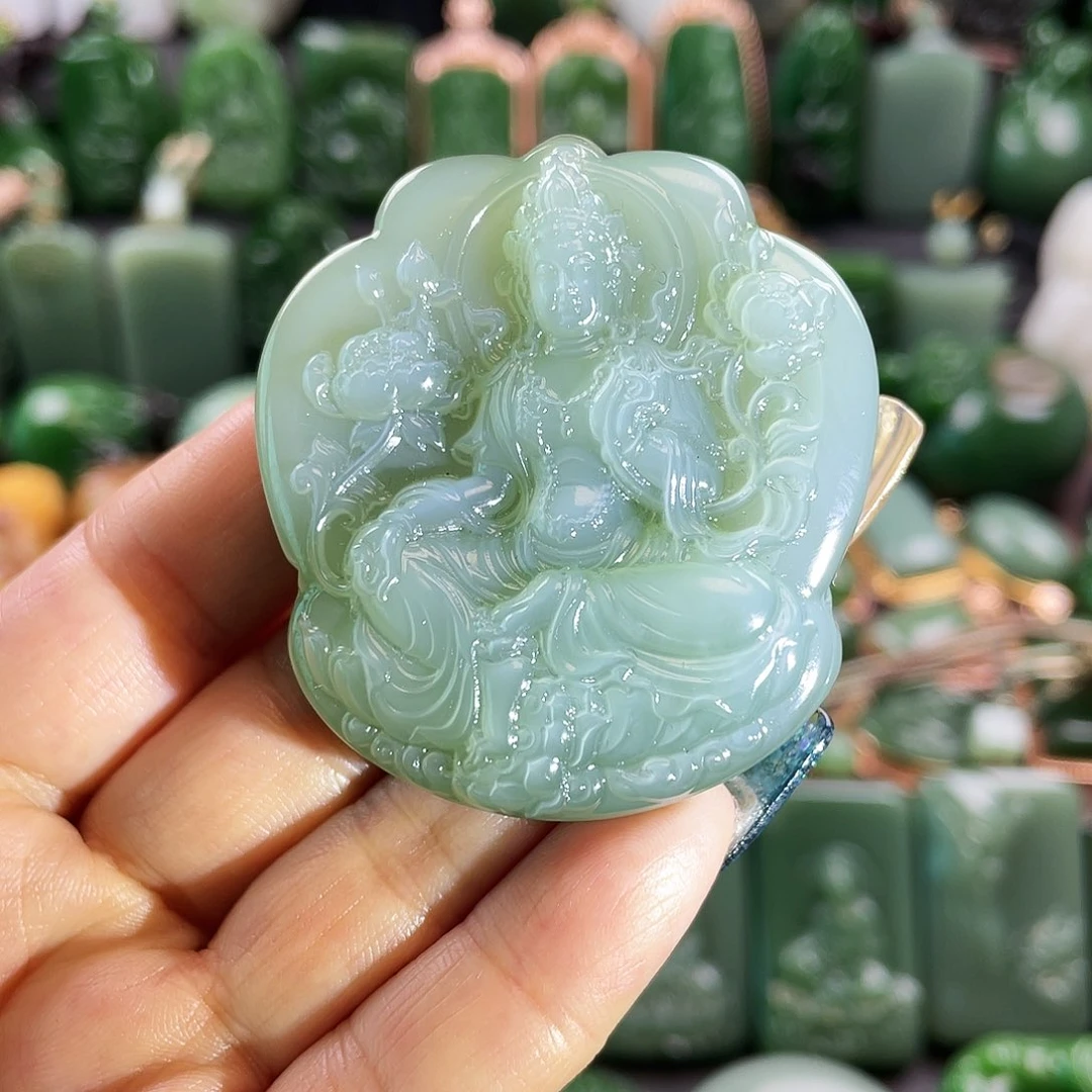 和田玉挂件未镶嵌