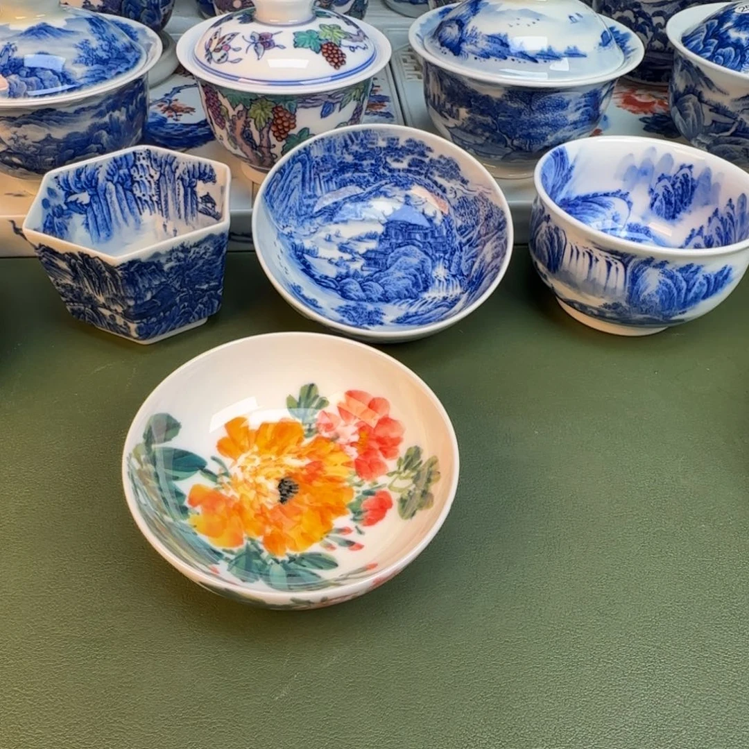 陶纯手工纯手绘茶具361