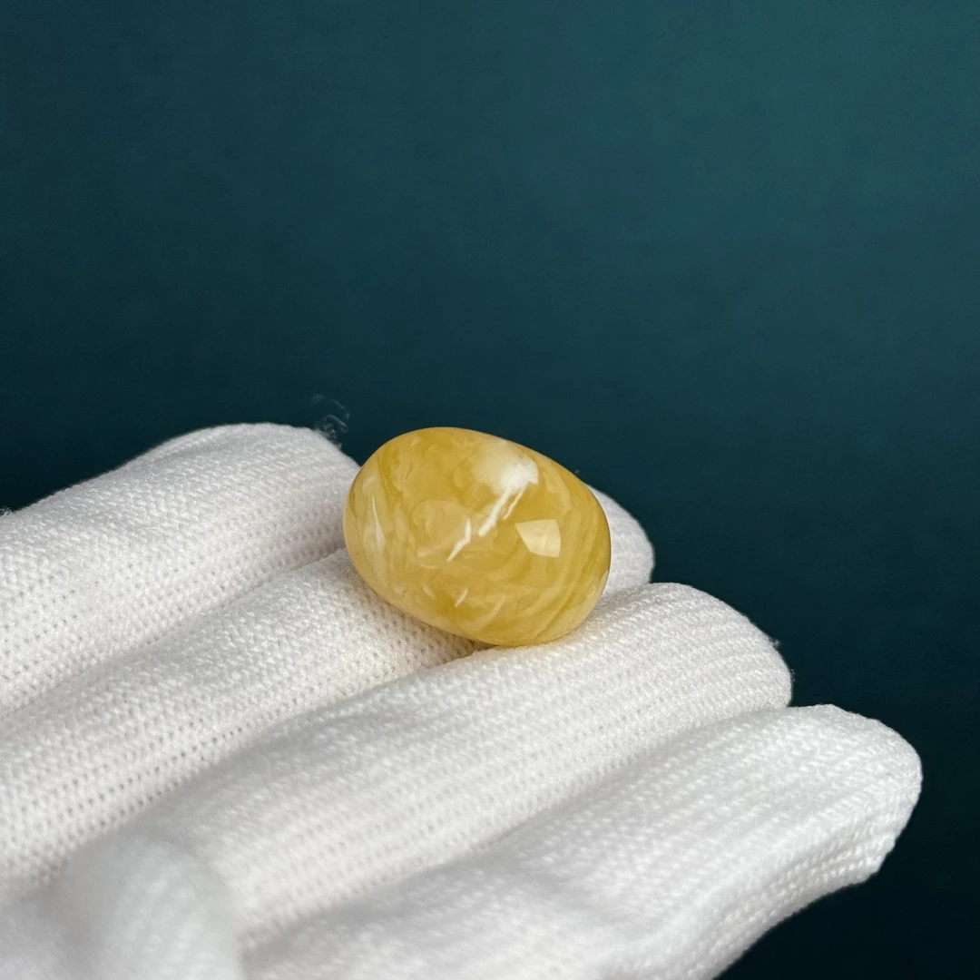 M1869天然原矿蜜蜡妖花枣珠 14.6*20.5mm一物一图 支持鉴定