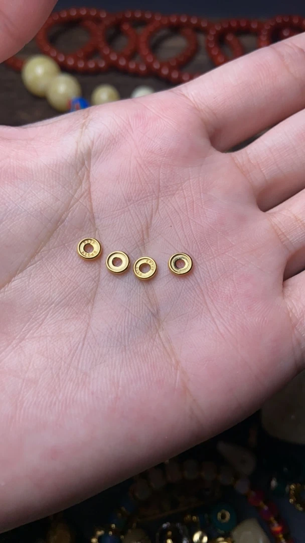 925银珐琅银制品 240号隔片5mm4片银饰啊啊啊啊