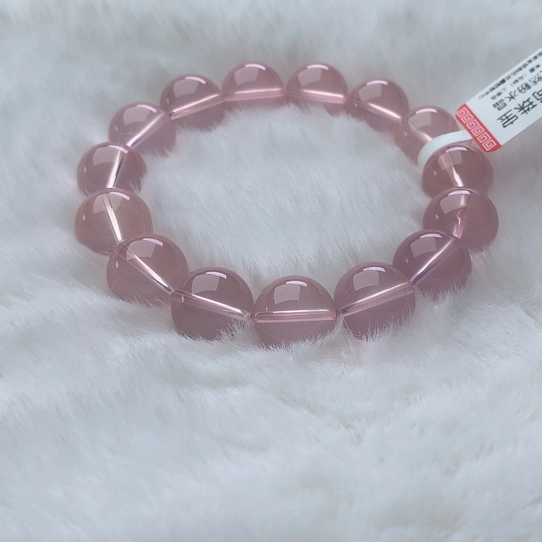 手串水晶未镶嵌粉水晶