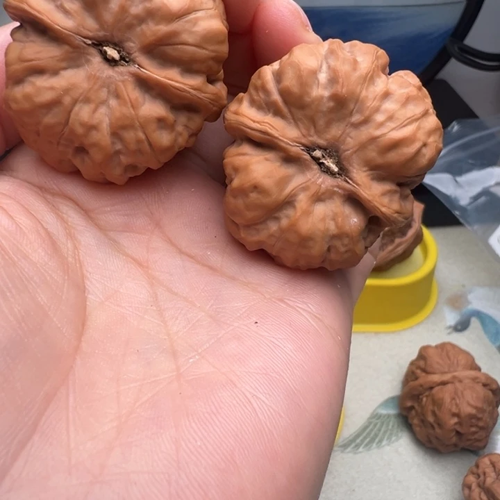 早***觉核桃蛤蟆头36尺文玩核桃