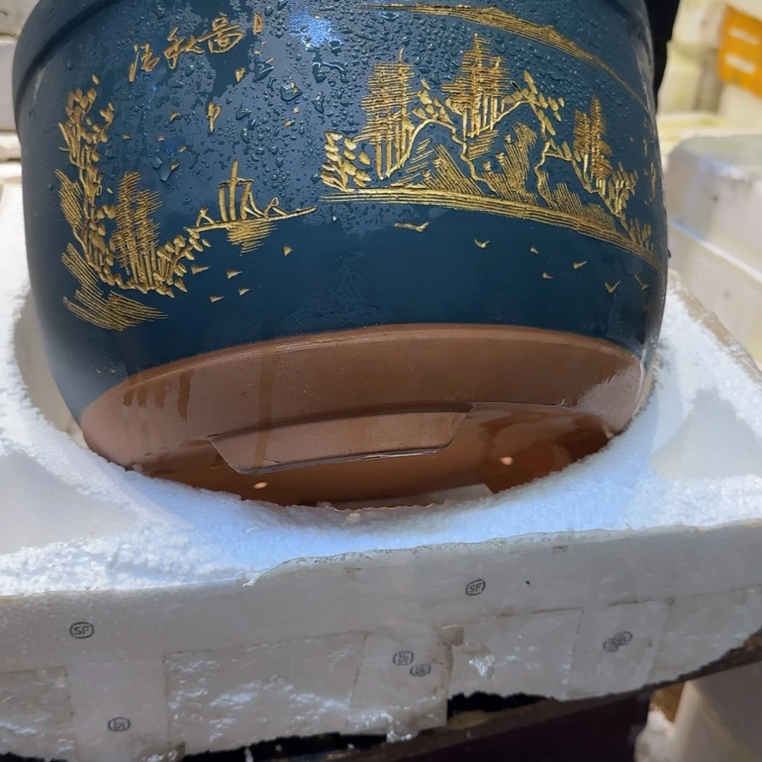 紫砂花盆口径30.20口径