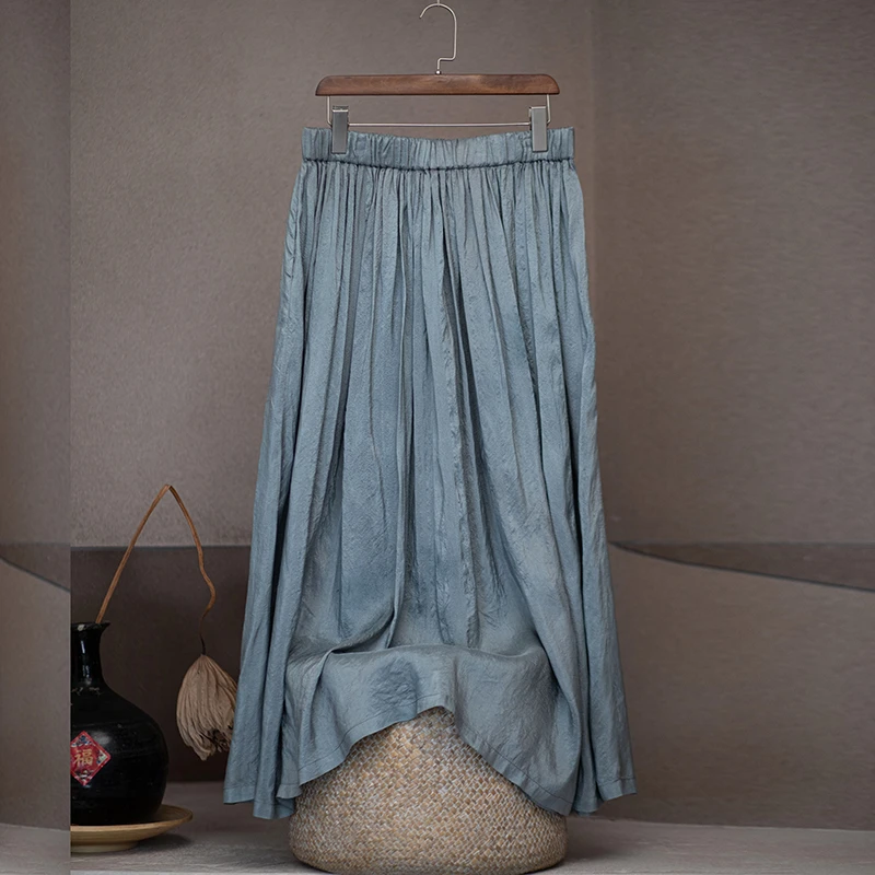 youyuansu/幽元素原创女装显瘦百搭气质半身裙