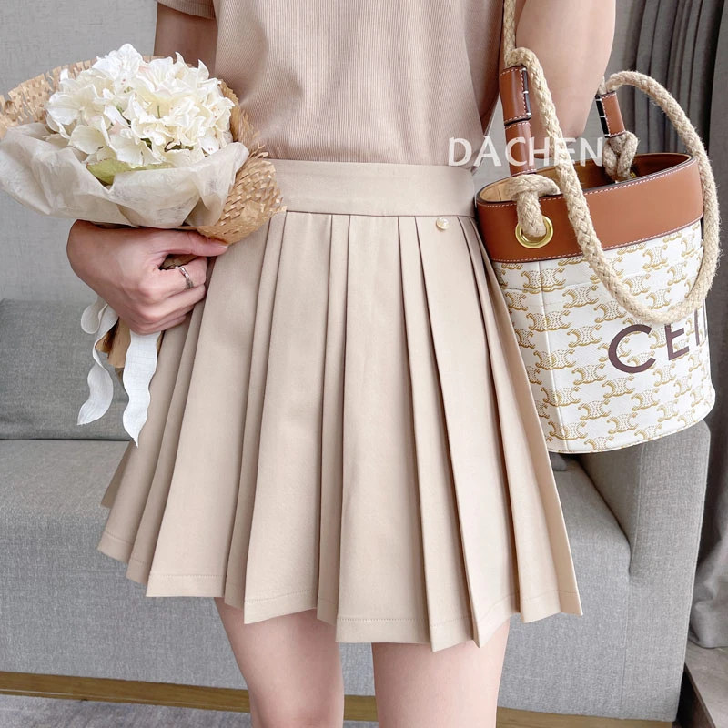 DA【清-夏款】自由享瘦百褶裙-ZY992