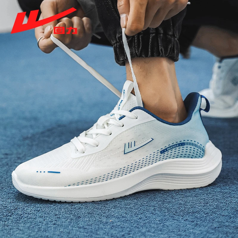 回力跑步鞋男鞋2025夏季新款男士透气轻便减震软底休闲运动鞋1593