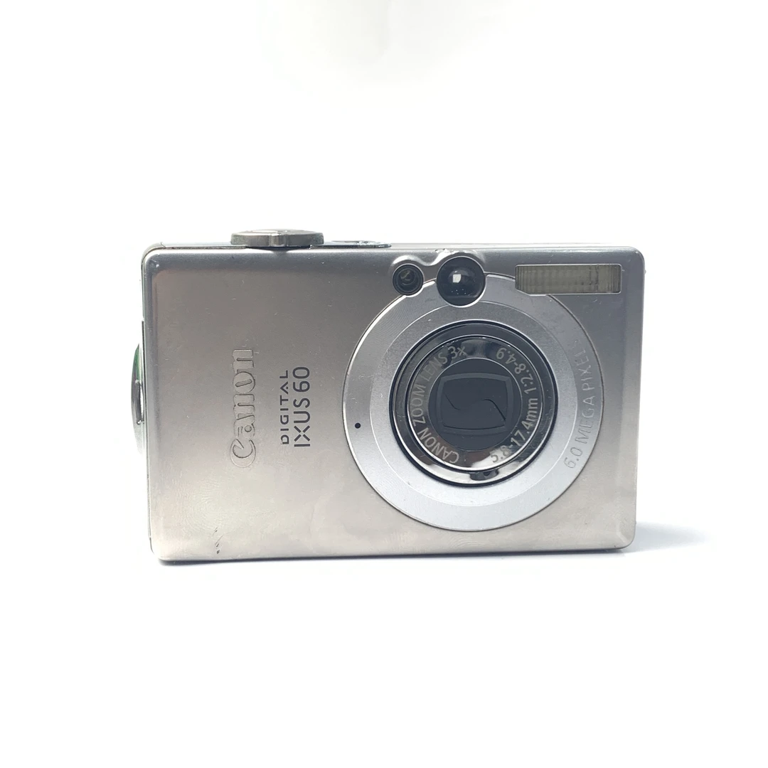 9新 Canon/佳能 ixus60月光银600万像素3倍变焦ccd数码相机