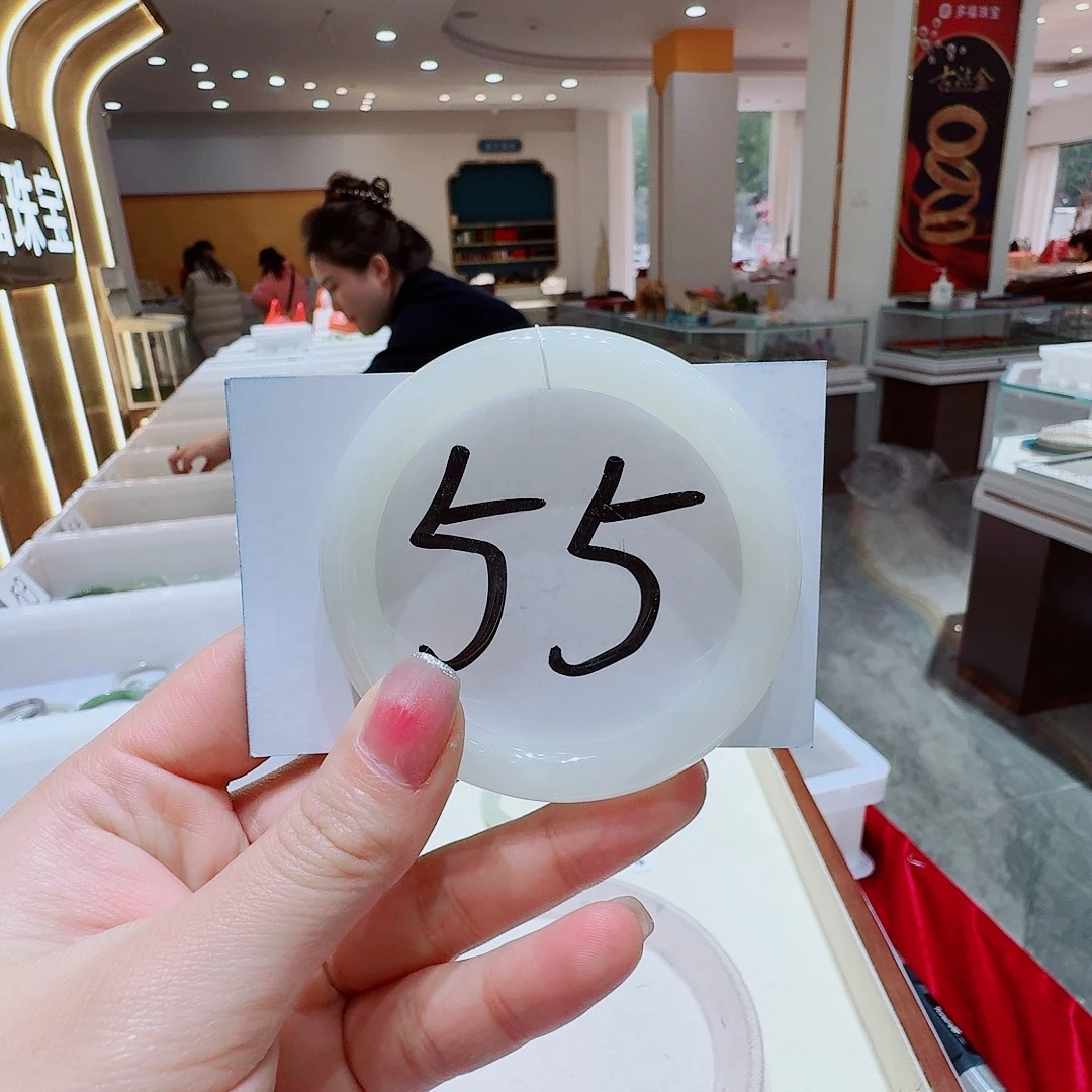 和田玉未镶嵌手镯89