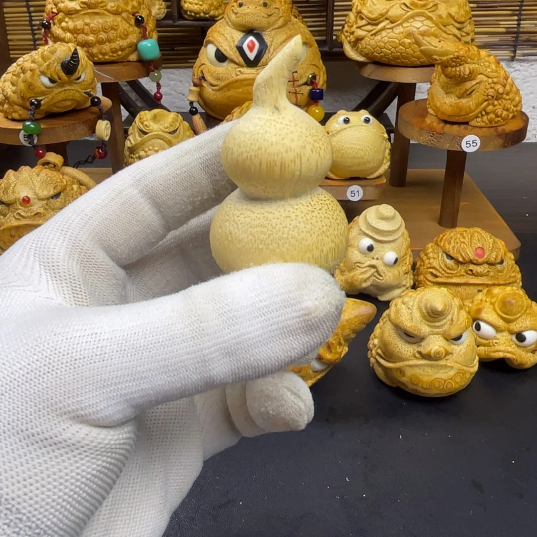 竹个性文玩竹雕福禄