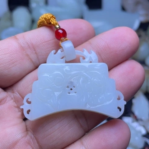 吊坠(不含链)未镶嵌和田玉