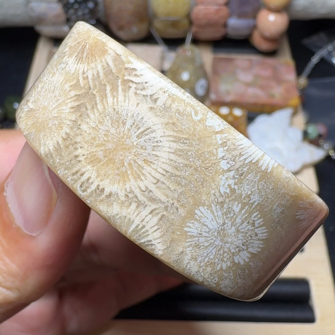硅化玉未镶嵌纯天然色有机玉石保真色手镯芯