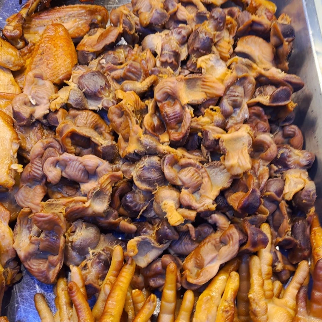 2斤熏酱鸡胗65特价包邮