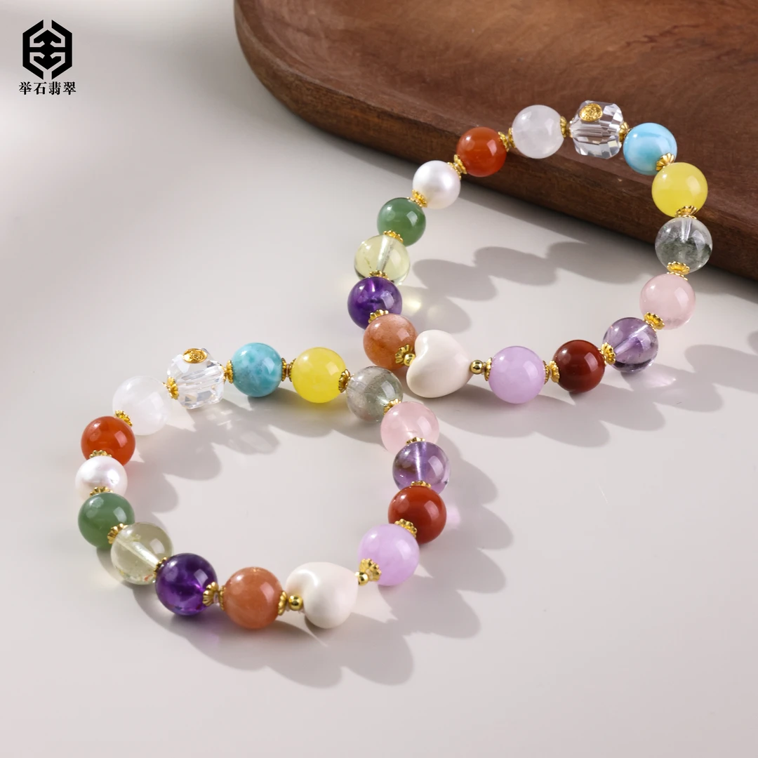 【举石臻品】TH0607-222-3水晶手串（一件/多样性发/约8-10mm）Q