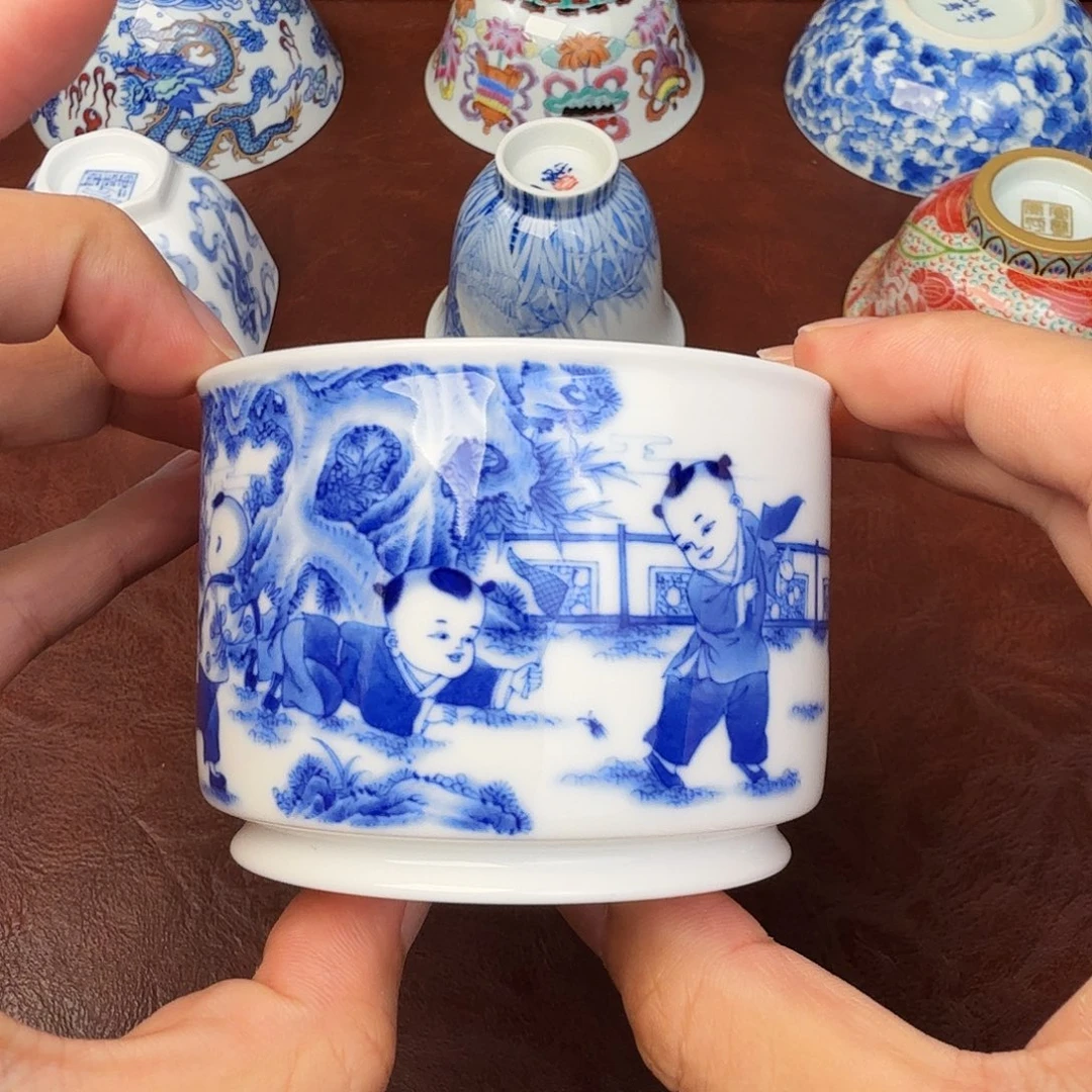 刷***刷现代景德镇全手工全手绘陶瓷