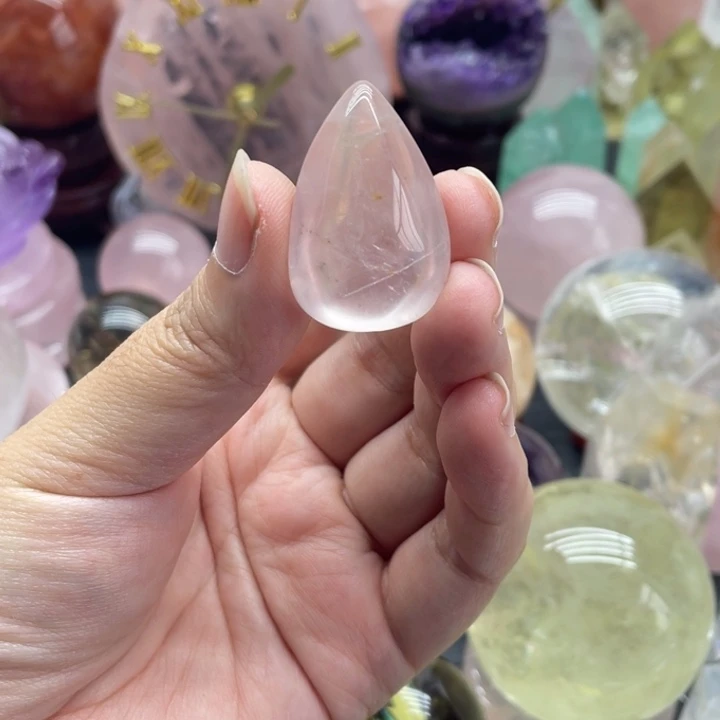 白***禾水晶珠宝半成品未镶嵌96
