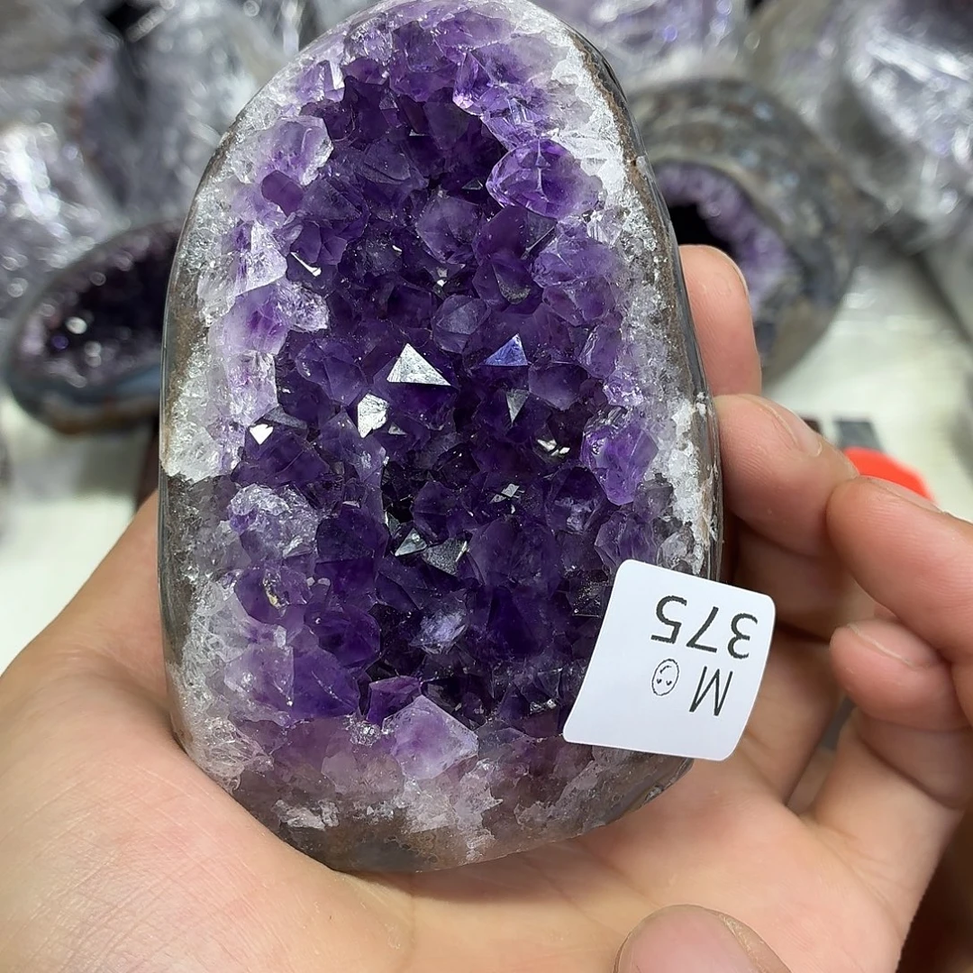 未镶嵌摆件紫晶水晶