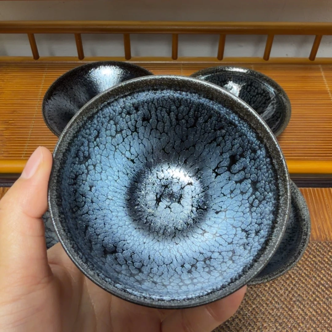 茶盏建盏手工制作主人杯茶杯的