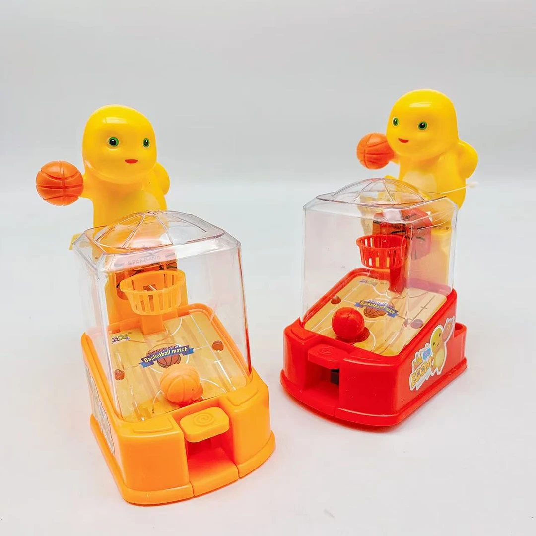 小奶龙投篮机灯光音乐桌面玩具儿童亲子游戏机解压生日礼物品男女