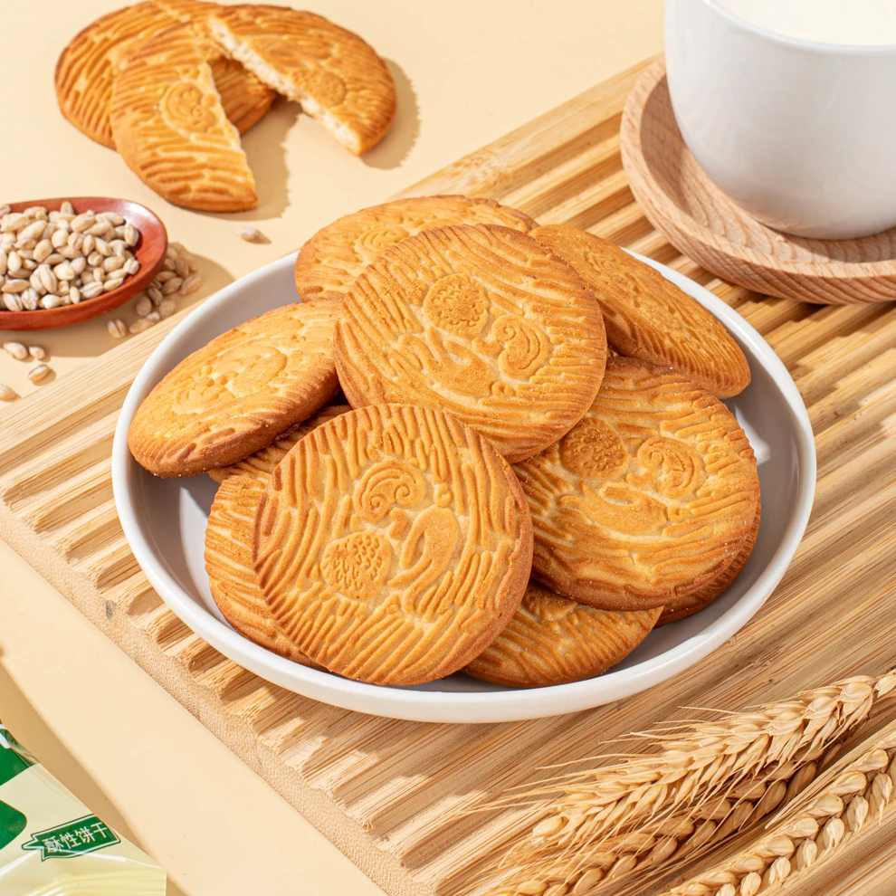 师先森木糖醇代餐饼干荞麦江米条猴头菇饼干下午茶饼干