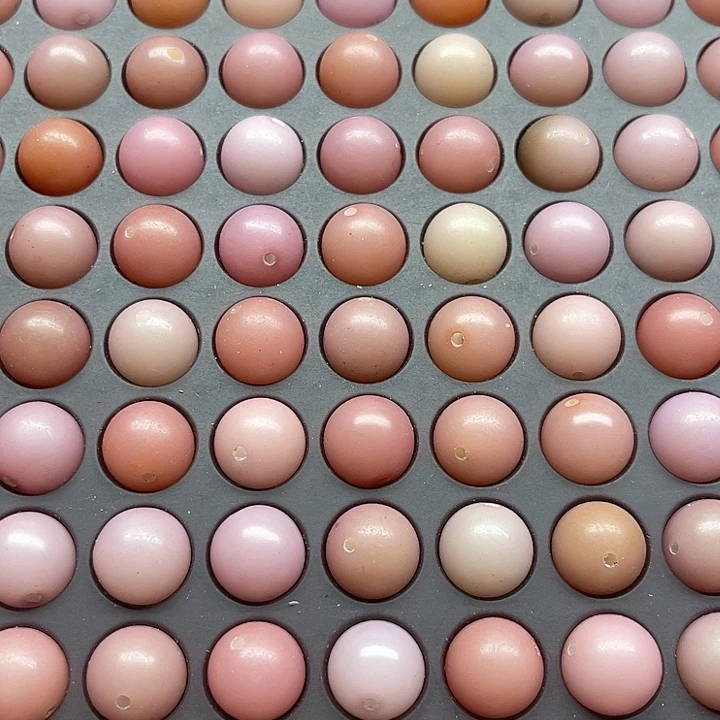 白玉菩提吊坠微瑕12.6藕粉圆60卡灯牌宠50