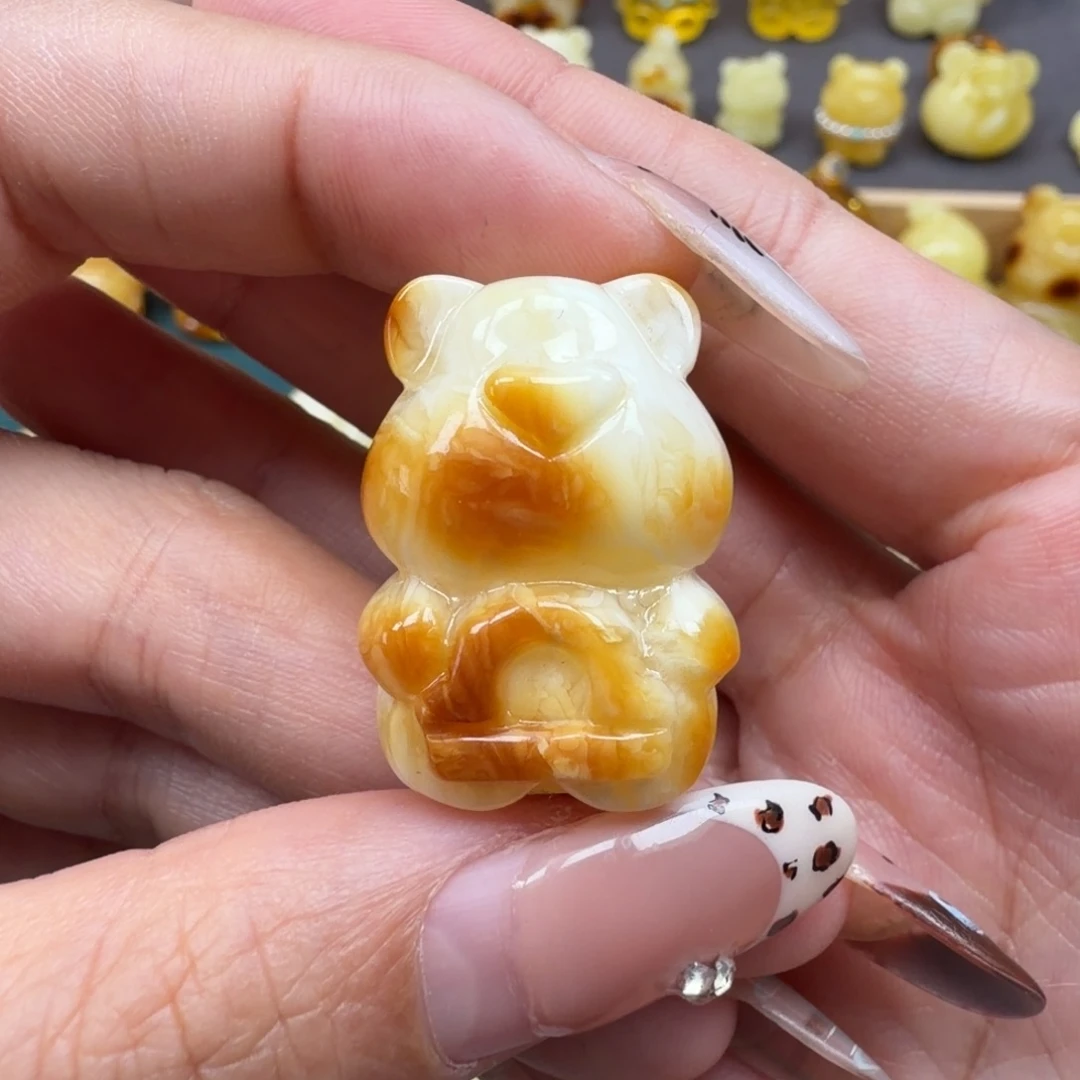 琥珀未镶嵌裸石蜜蜡