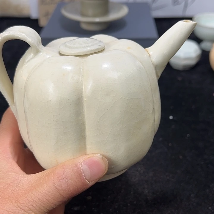 陶其他景德镇窑南瓜壶