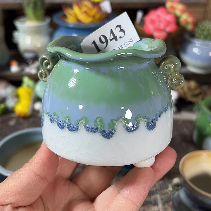 口5 手工花盆满30包邮