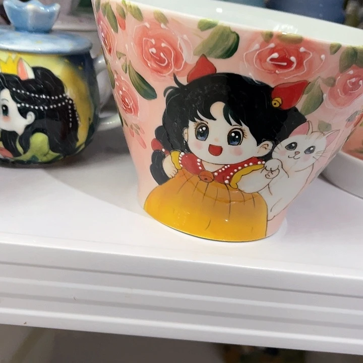 陶景德镇釉下手绘陶瓷