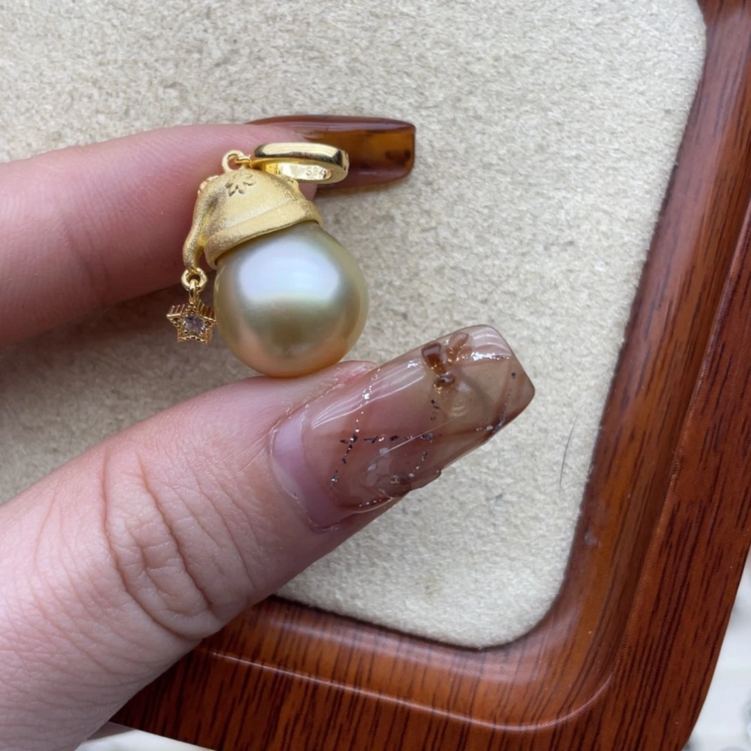 银S925镶嵌颈饰海水珍珠D57