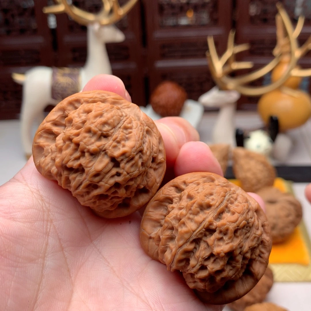 把件文玩核桃血麒麟全品满肉  1号