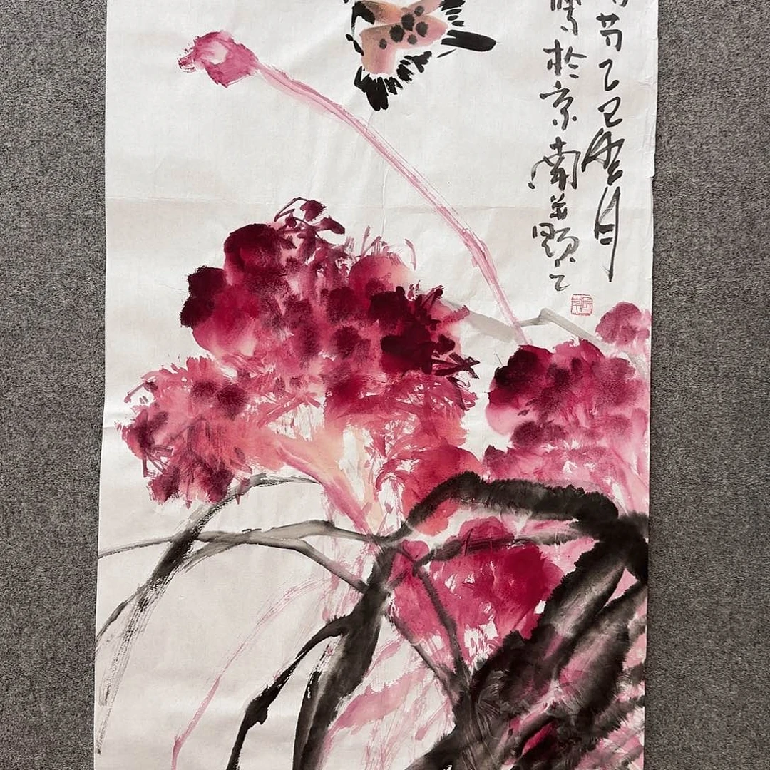 国画长年老师手绘作品