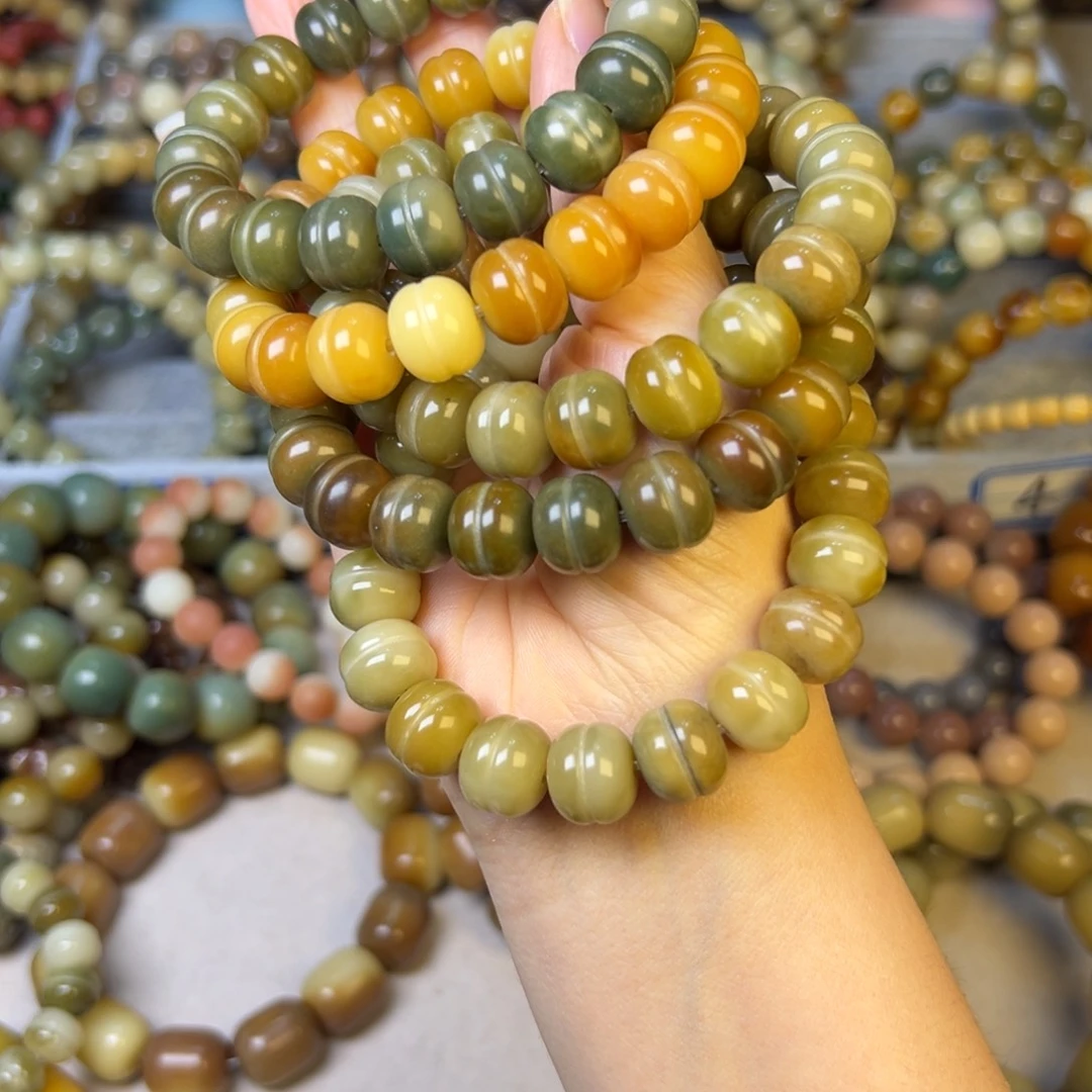 手串菩提根/象牙果花皮蛋堡卡12.5