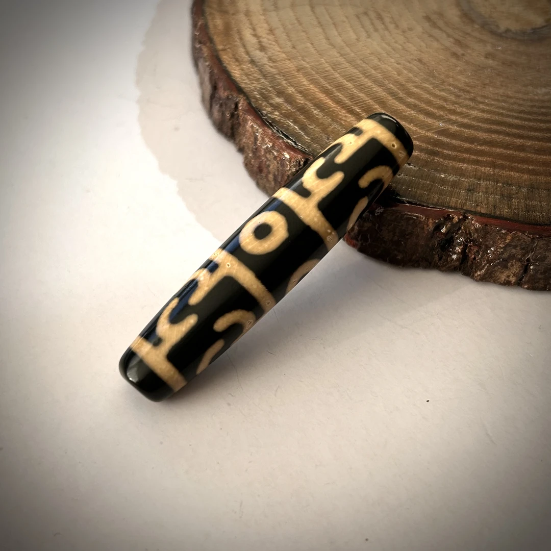 南高北苑｜上肯超顶牙黄【莲师三眼】DIY项链