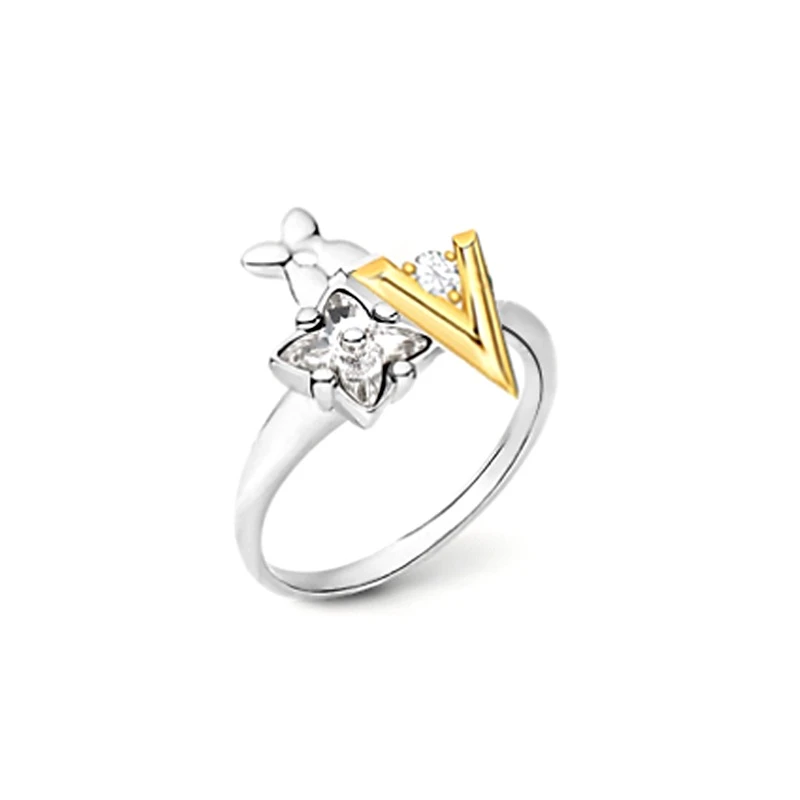 FXM/梓珊 合金合成锆石戒指 星光镶嵌戒指 ZF-D120