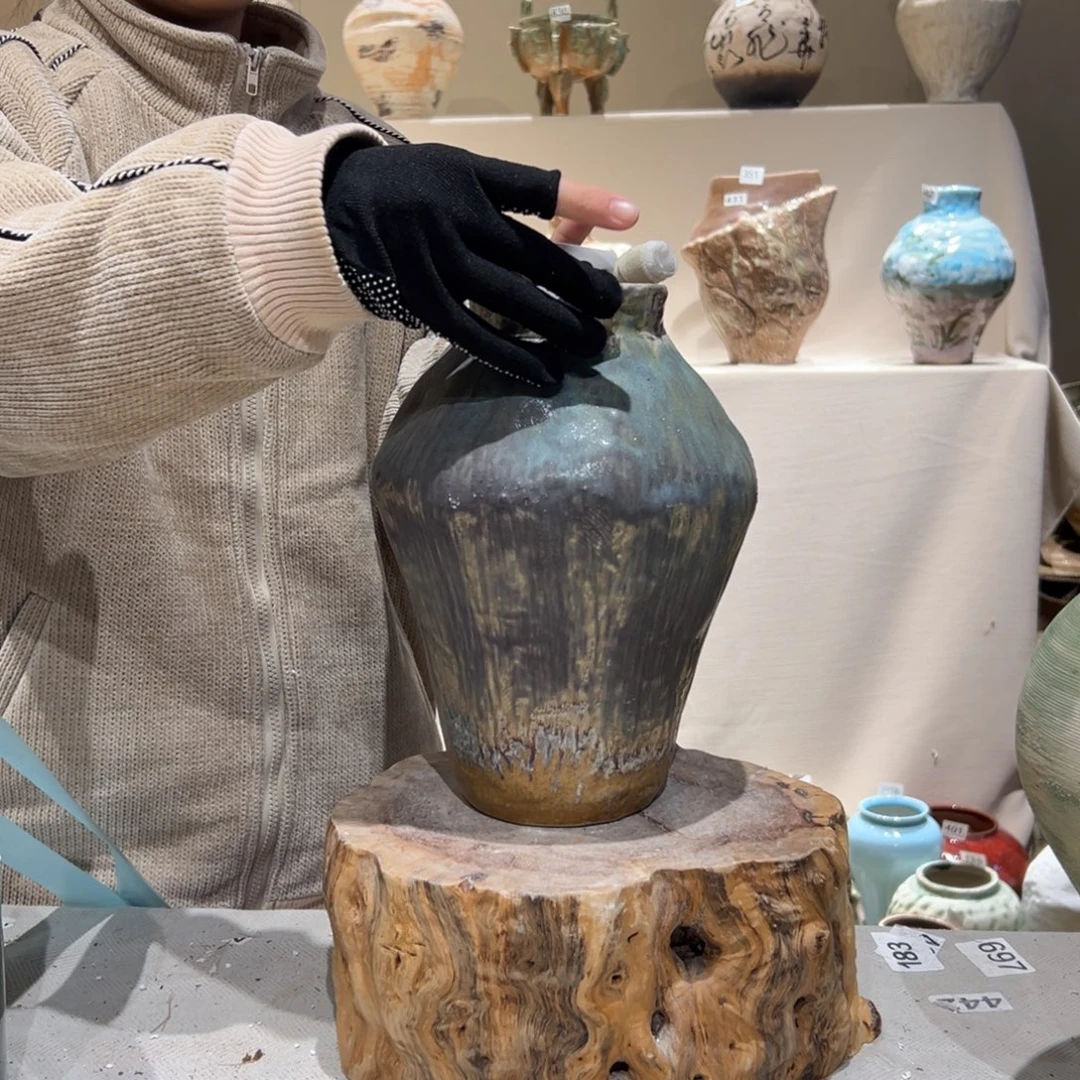 景德镇高温陶瓷513花瓶摆件花瓶摆件花瓶