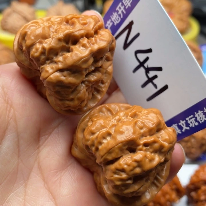 桃核把件蛙蛙38尺