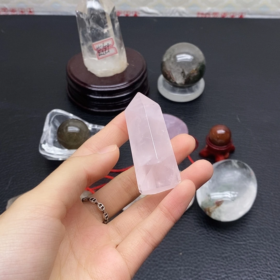珠宝半成品未镶嵌水晶48水晶石