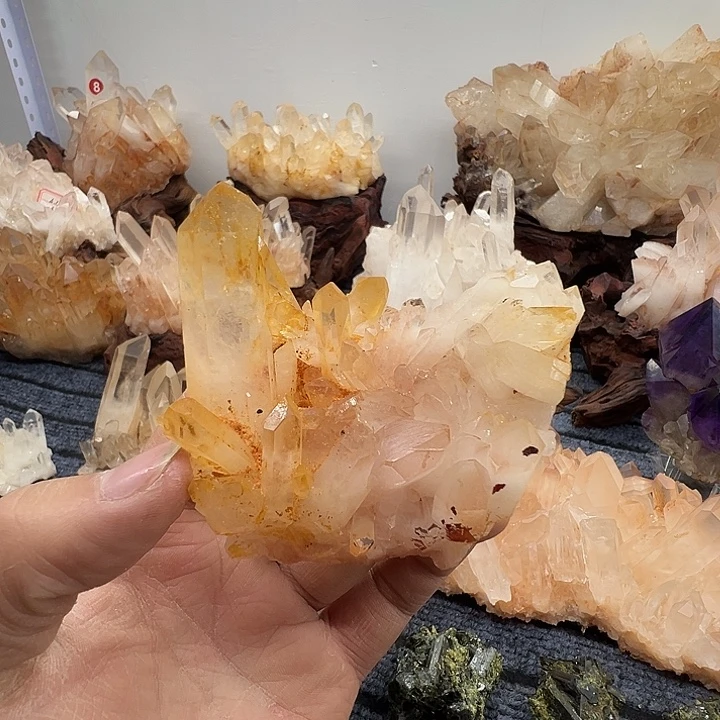 水晶珠宝半成品银S925镶嵌